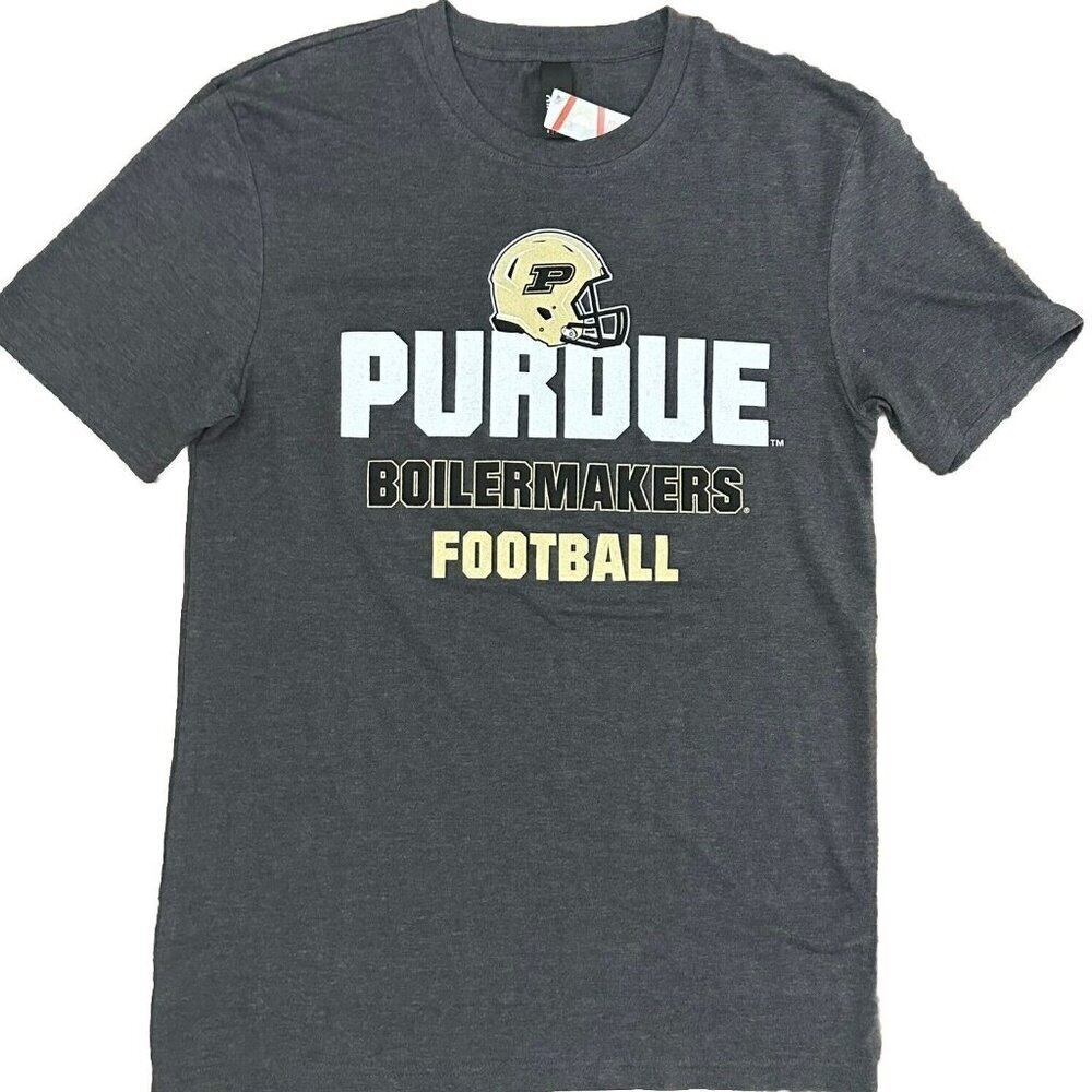 Purdue Football Gray T-shirt Size Small‎ NEW